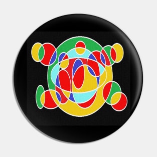 Circulo black Pin