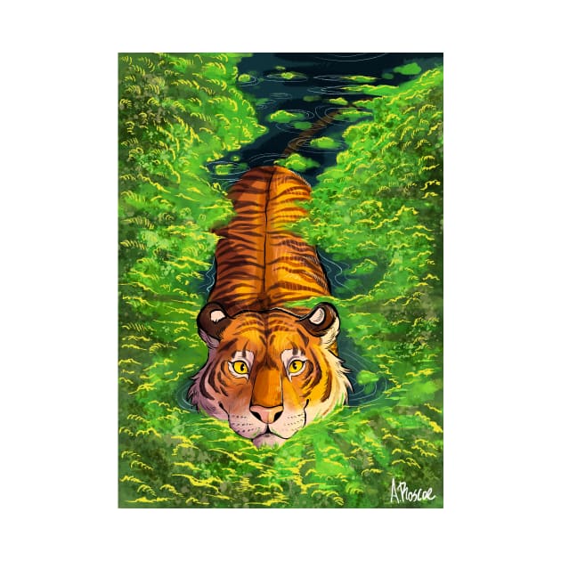 Wild tiger by Cari.boou