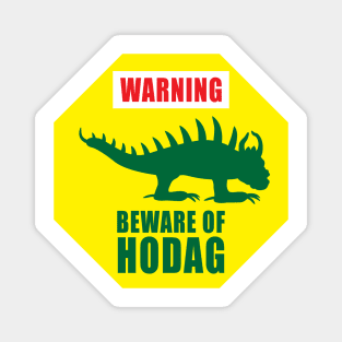 Warning Beware of Hodag Magnet