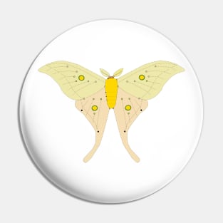 Luna Moth Pin