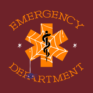 Halloween Nurse Emergency Department T-Shirt
