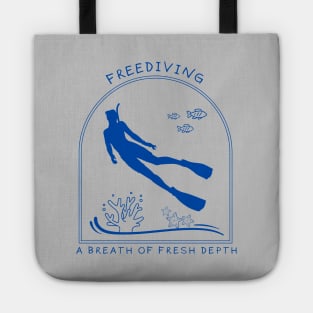 Freediving - A Breath of Fresh Depth| Freediving | Freediver | Ocean lover | Diver | Apnea Tote