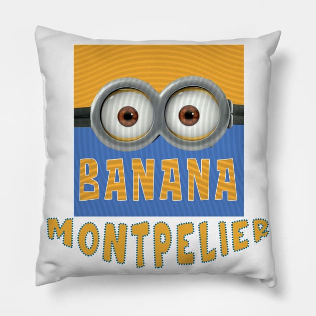 DESPICABLE MINION AMERICA MONTPELIER Pillow by LuckYA