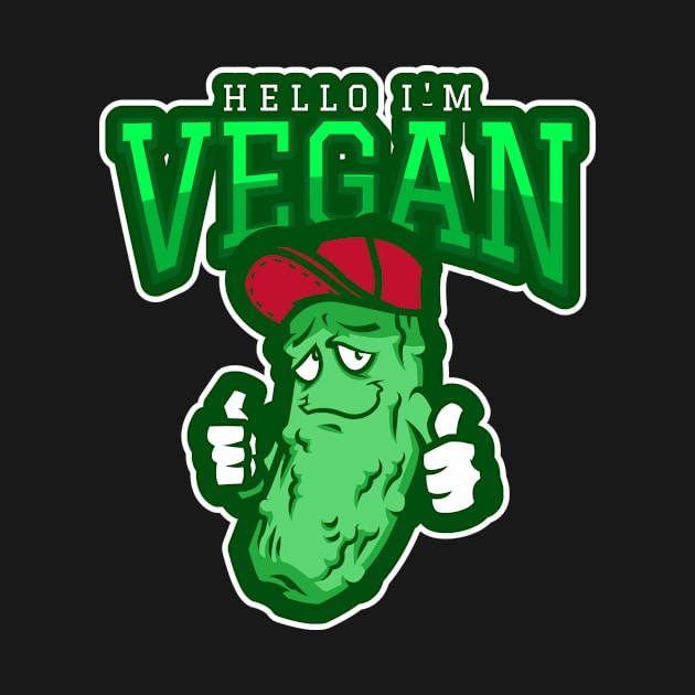 Hello I'm Vegan by poc98