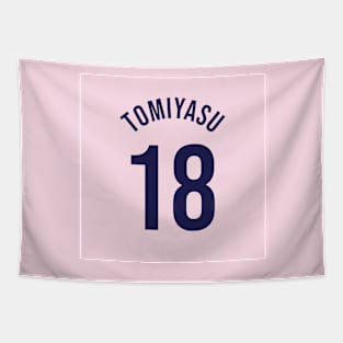 Takehiro Tomiyasu Third Kit – 2022/23 Season Tapestry