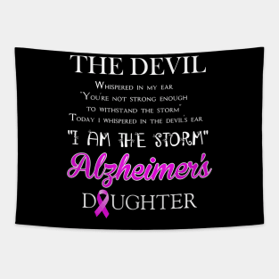 I'M THE STORM ALZHEIMER DAUGHTER ALZHEIMER AWARENESS Gift Tapestry