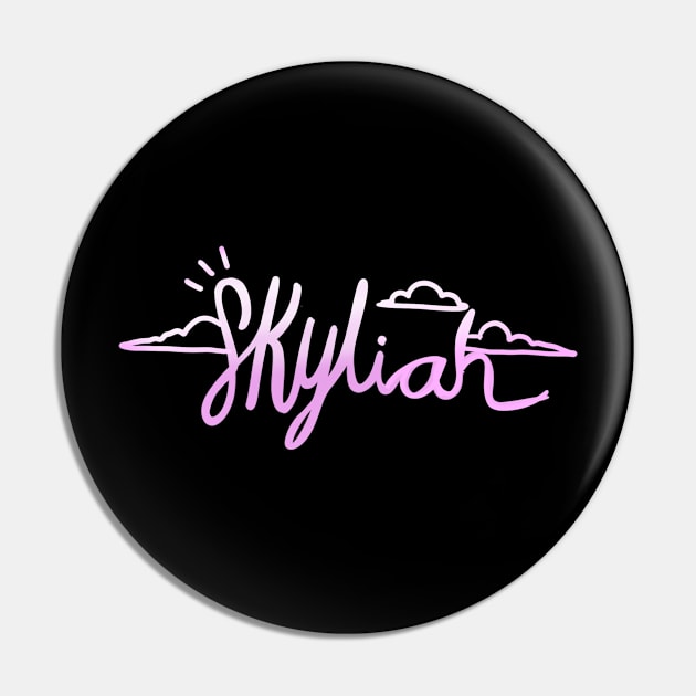 Pink gradient Skyliah Design (accessories) Pin by Skyliah