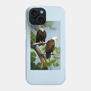 Bald eagles Phone Case