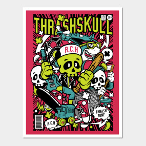 Thrash Posters And Art Prints Teepublic