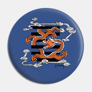 Flying dragon in the sky Pin