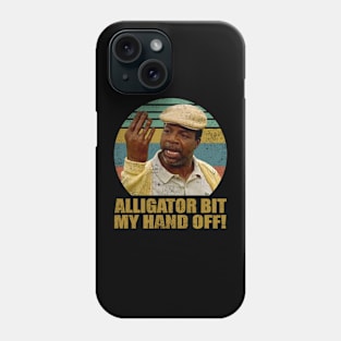 Alligator Bit My Hand Off! Phone Case