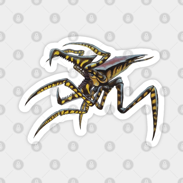 Starship Troopers (1997): Arachnid Magnet by SPACE ART & NATURE SHIRTS 
