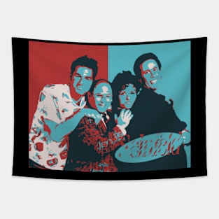 Seinfeld Tribute Tv Series TV SHOW SEINFELD - the office curb your enthusiasm kramer simpsons golden girls breaking bad vandelay industries friends arrested development sopranos Tapestry