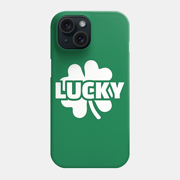 Shamrock Lucky Phone Case by Designzz