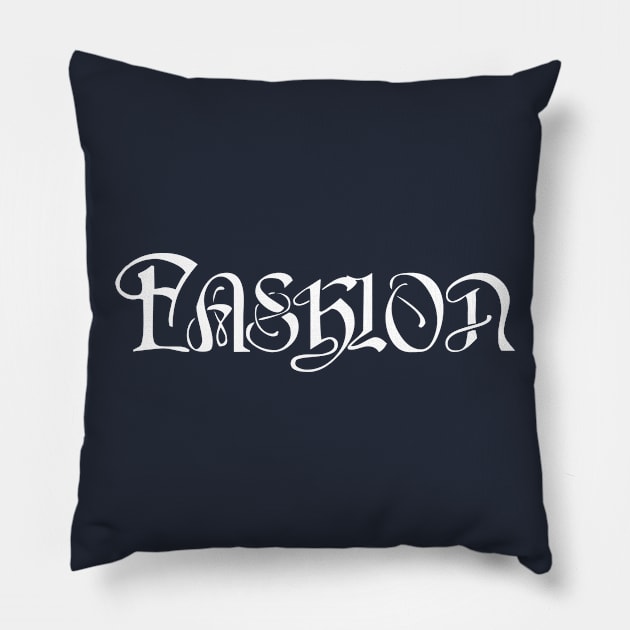 Fashion Artistic Ancient Calligraphy Pillow by JamesBennettBeta