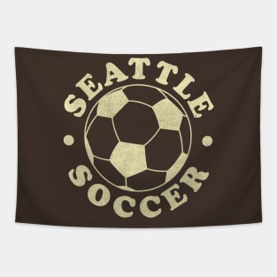 Vintage Seattle Soccer Tapestry