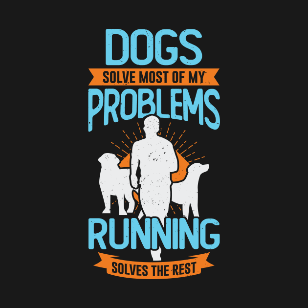 Running Sport Marathon Runner Dog Lover Gift by Dolde08