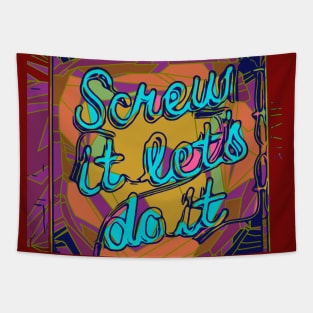 Runner, Let’s do this motivation quote Tapestry