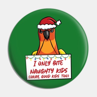 Only Bite Naughty Kids Sun Conure Pin