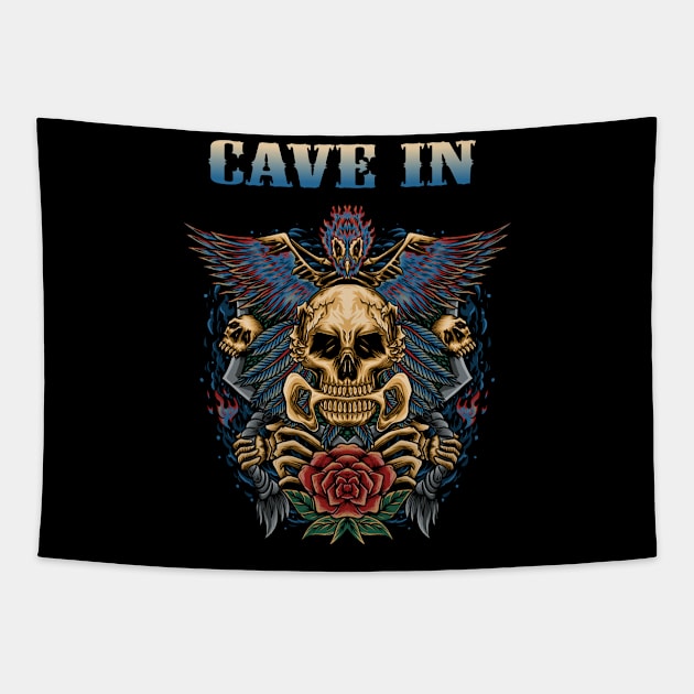 CAVE IN BAND Tapestry by MrtimDraws