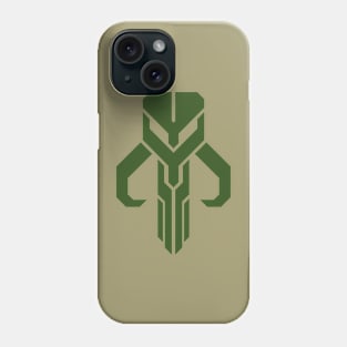 Mythosaur Geometric Emblem Green Phone Case