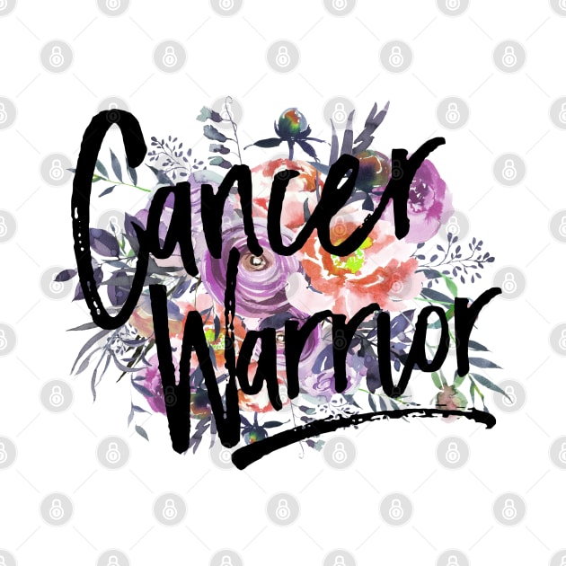 Cancer Warrior Flower - Stronger Than Cancer Gift by HomerNewbergereq