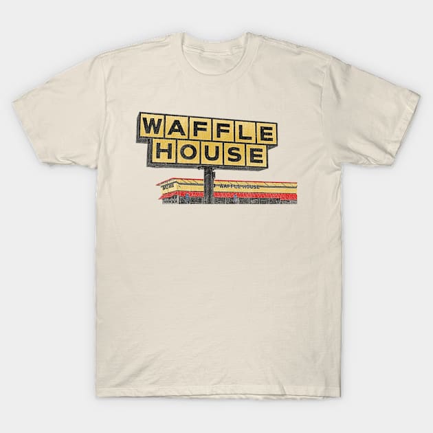 Waffle House Vintage Halftone