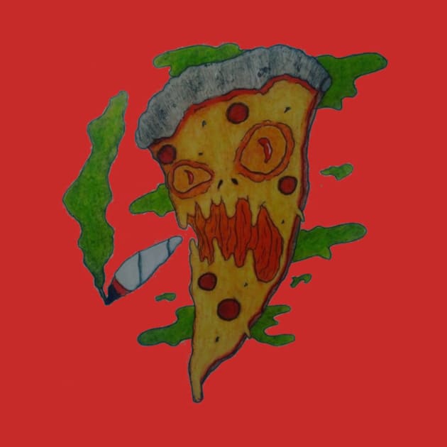 Pizza Monster by Chronic__cat