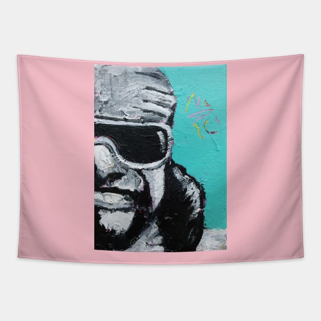 Macho Man Randy Savage Tapestry by ElSantosWorld