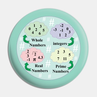 types of Numbers in mathematics for math students Pin