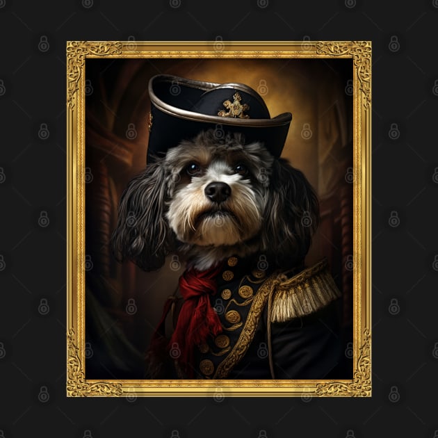 Dashing Havanese - Medieval Cuban Conquistador (Framed) by HUH? Designs