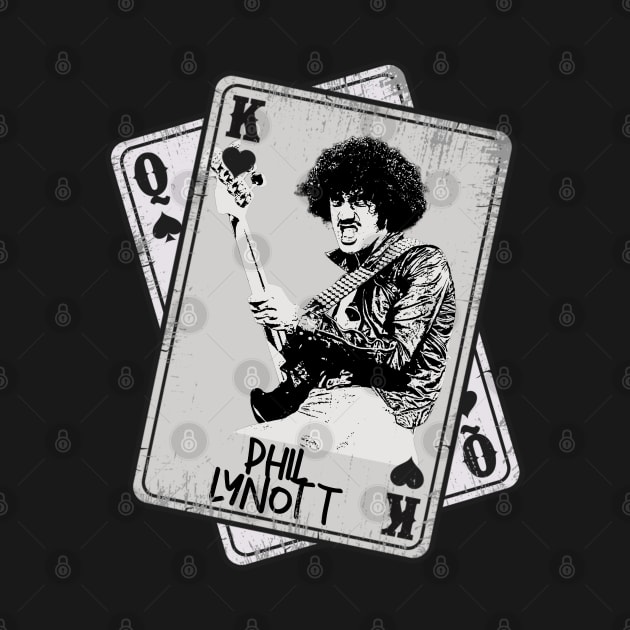 Retro Phil LYNOTT Card Style by Slepet Anis