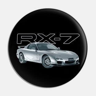 tiitanium gray fd rx-7 spirit r Pin