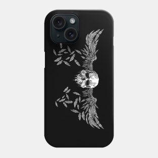 skull wing Phone Case