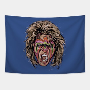 Ultimate Warrior Scream Tapestry