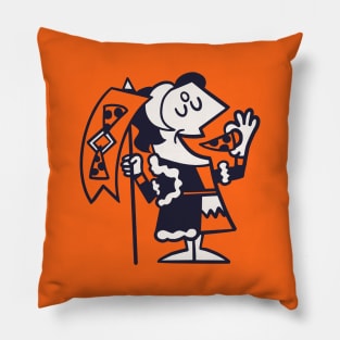 Little Solus' Pizza (Transparent) Pillow