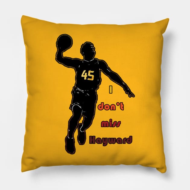 I Don't Miss Hayward (City Edition) Pillow by Backpack Broadcasting Content Store