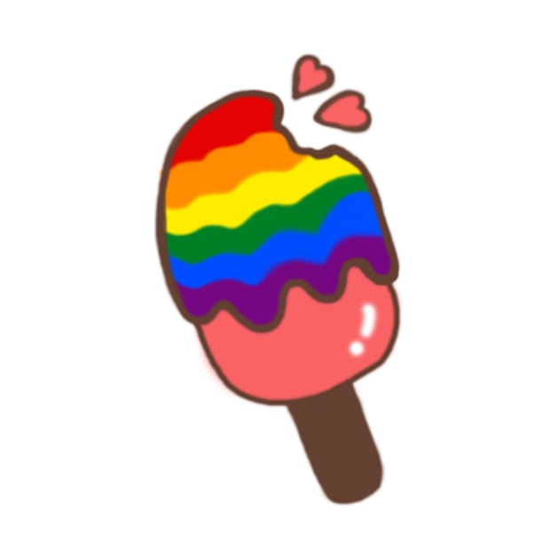 LGBQ ice cream colorful Shirt by Studiowup