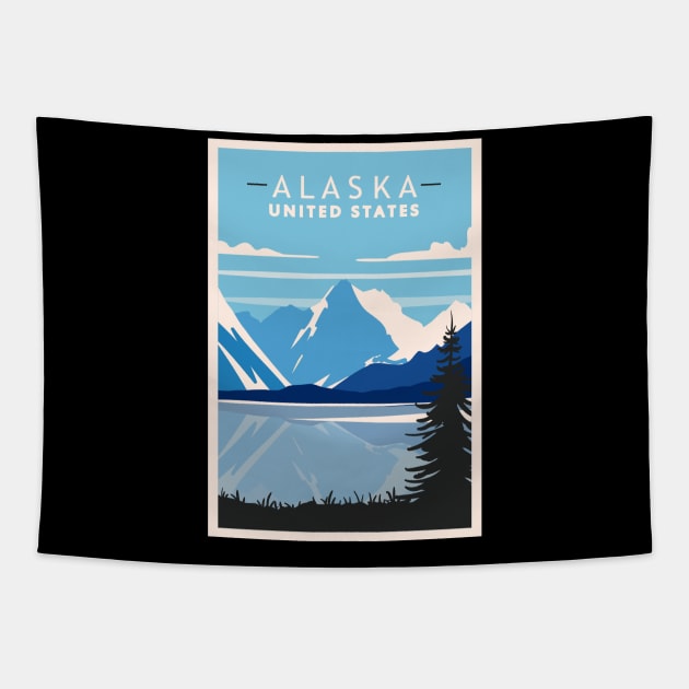 alaska Tapestry by husnimubarok