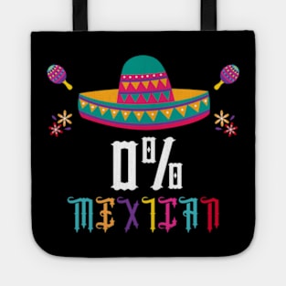 Brand: 0% Mexican Cinco De Mayo Apparel Co 0% Mexican Cinco De Mayo Fiesta Sombrero Funny Men Women Kid T-Shirt Tote