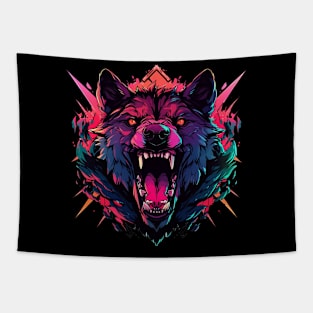 wild wolf Tapestry