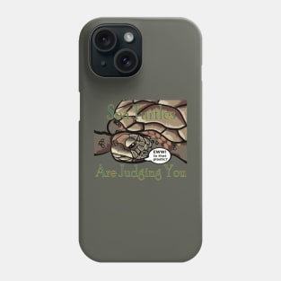 Judgy Sea Turtle Phone Case