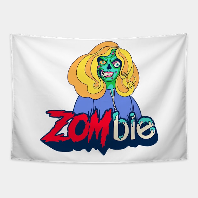 Zom-Bie Tapestry by nazumouse