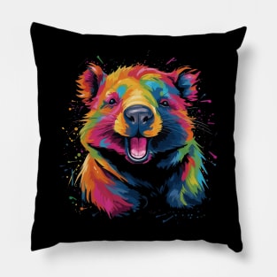 Wombat Smiling Pillow