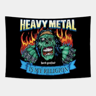 \m/ Heavy Metal \m/ by Hard Grafixs© Tapestry