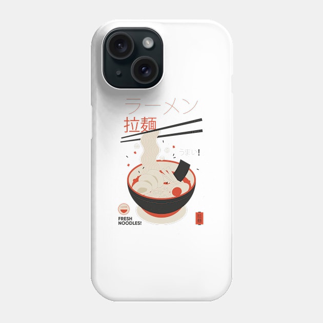 The Great Ramen off Kanagawa NOODLES Phone Case by RedoneDesignART