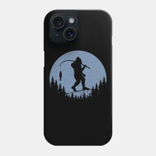 Bigfoot Fishing Phone Case