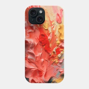 Abstract Strokes: Acrylic Brush Stripe Extravaganza Phone Case