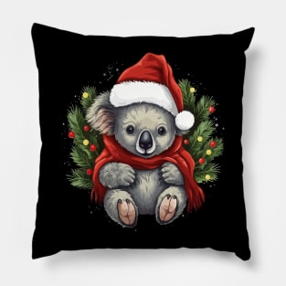 Koala Christmas Pillow