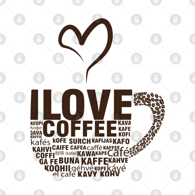 I Love Coffee by ryanjaycruz